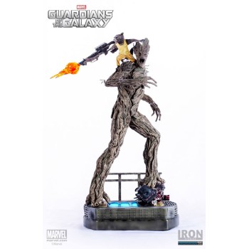 Guardians of the Galaxy Statue 1/6 Rocket and Groot Prison Version 59 cm